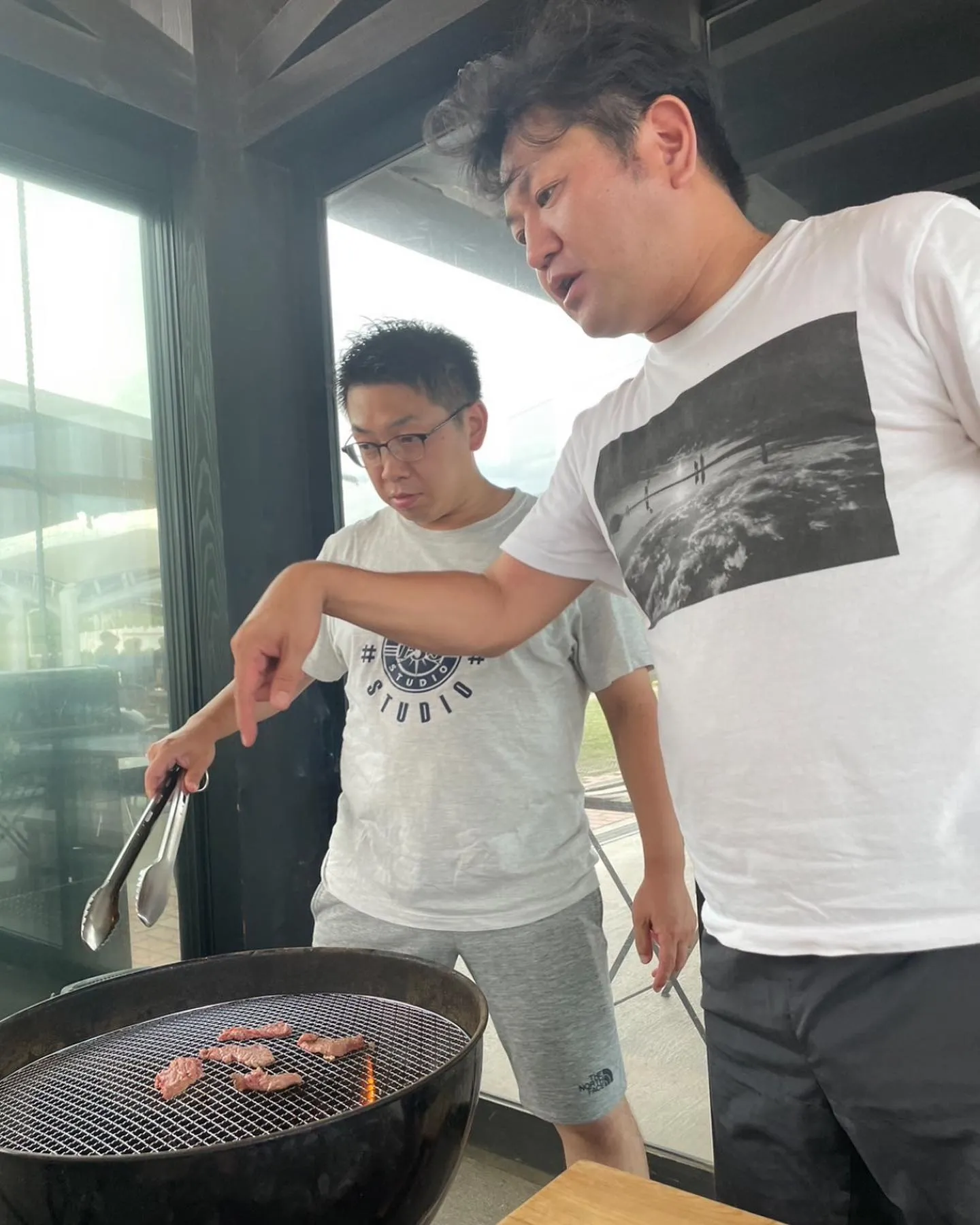 先日、仕事を早めに切り上げて大蔵海岸のzazazaにてBBQ...